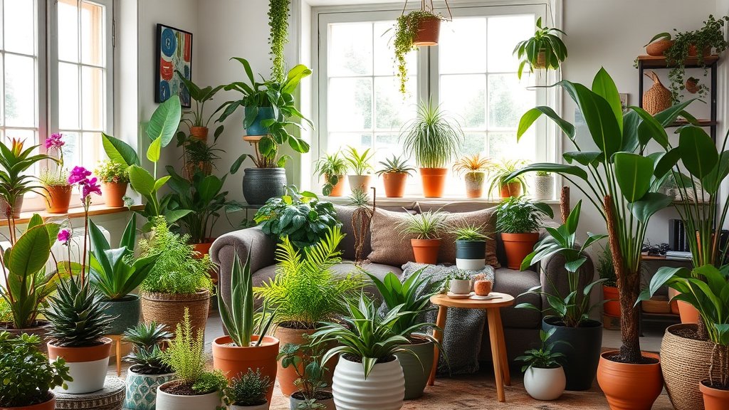 Gezonde kamerplanten: tips voor licht, water en verzorging